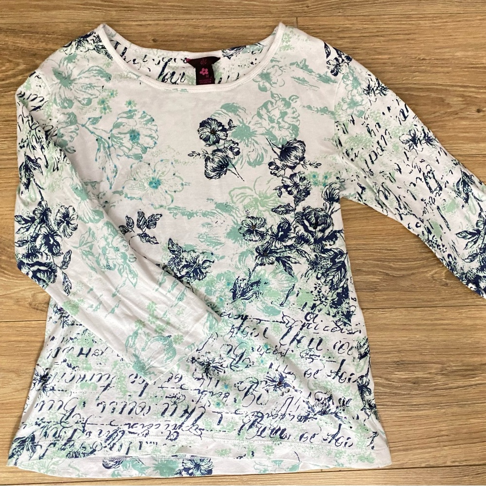 Floral Print Women's Top